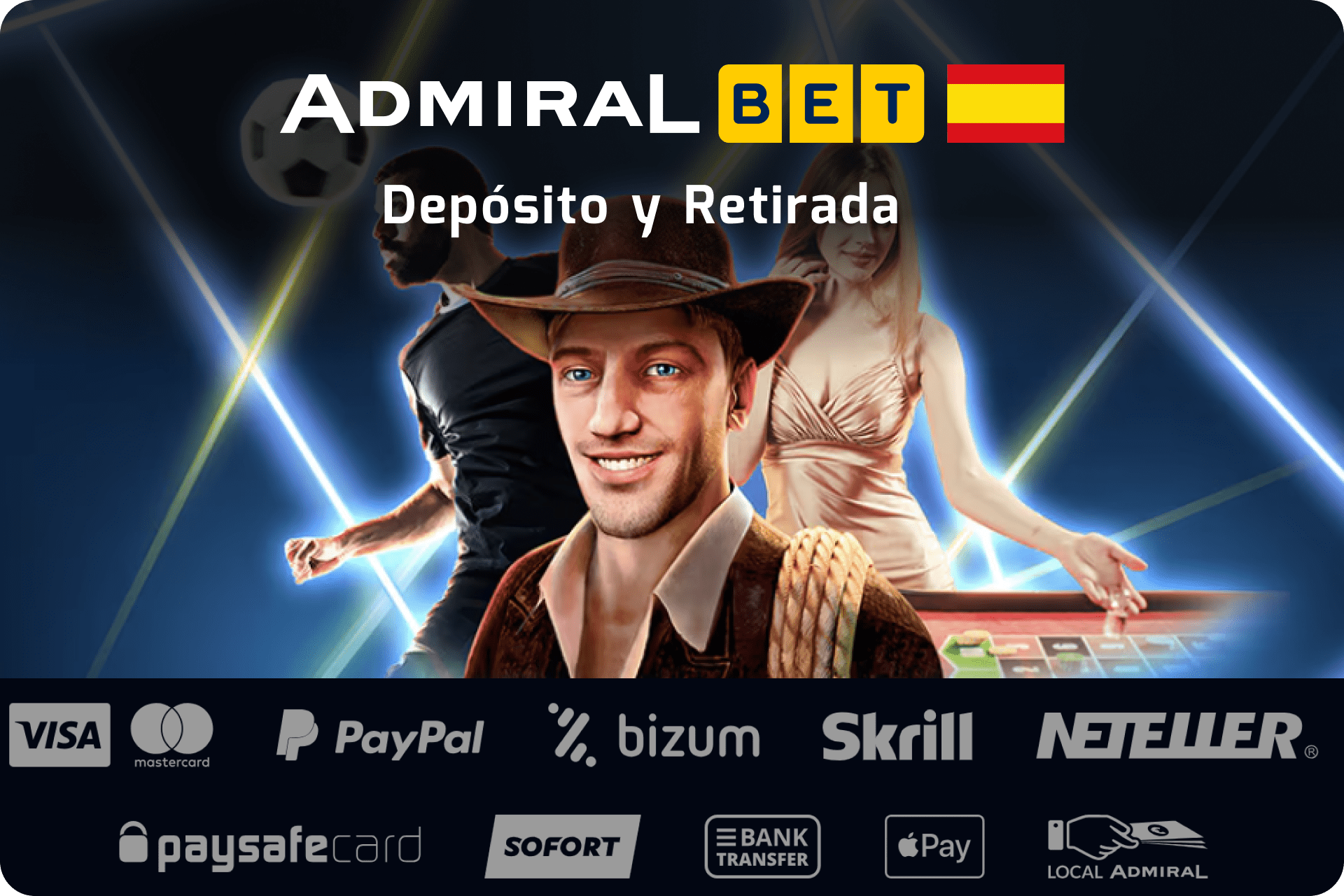 admiralbet depósito y retirada